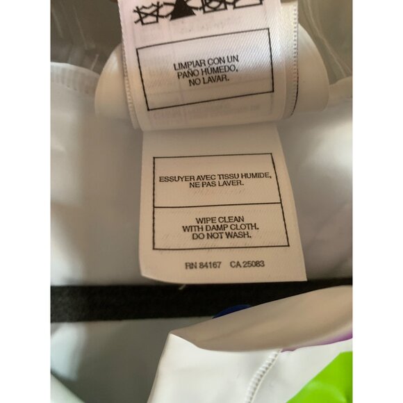 Buzz Lightyear-Themed Kids Vinyl Raincoat Jacket Disney Store Size 6 8 - Picture 8 of 13